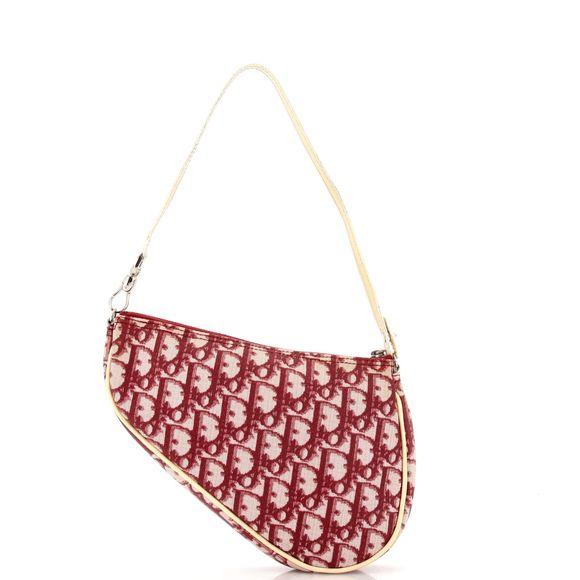 Christian Dior Vintage Saddle Bag #80192C10B - Picture 3 of 9